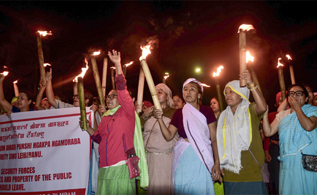 21 held for 'involvement' in violence during protest march in Manipur
